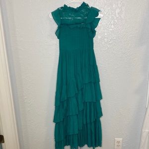 Mia joy girls green dress